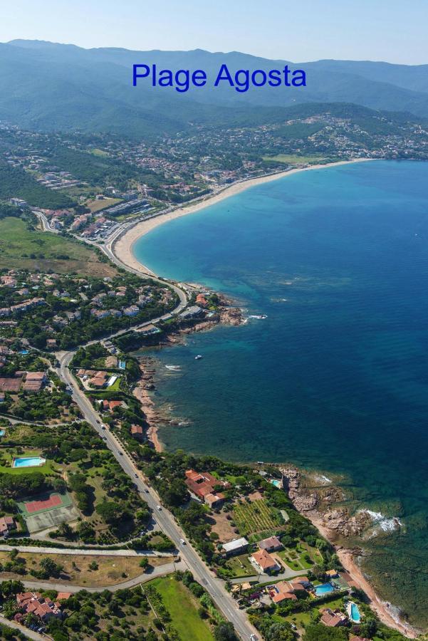 Vue Mer Panoramique Plage 50M Porticcio Corse Porticcio (Corsica) Exterior foto