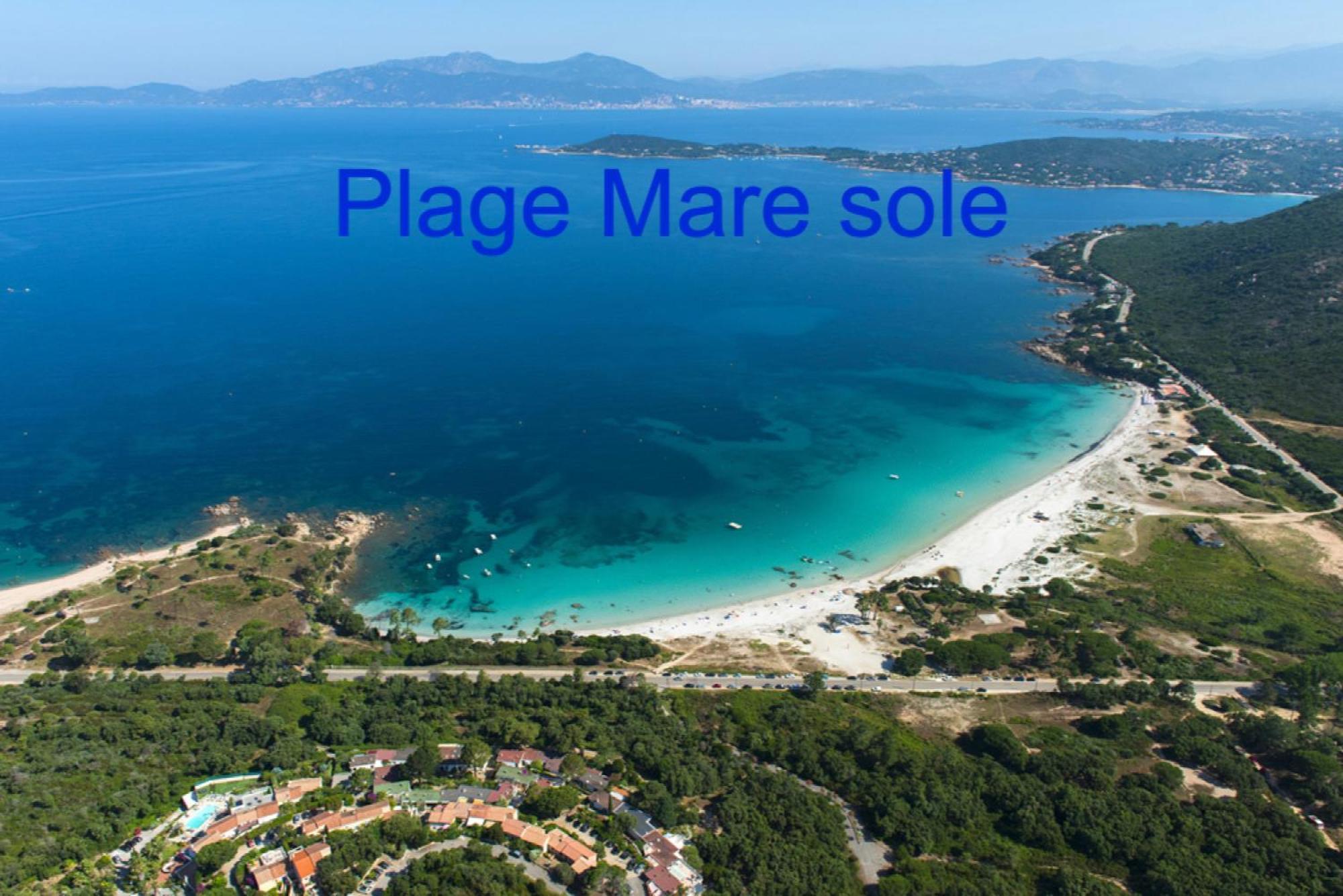 Vue Mer Panoramique Plage 50M Porticcio Corse Porticcio (Corsica) Exterior foto